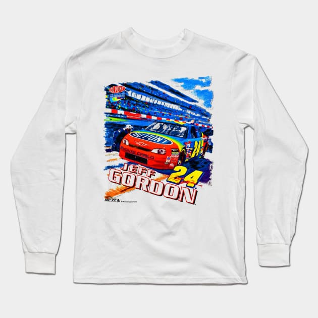 JEFF GORDON Long Sleeve T-Shirt by artcuan